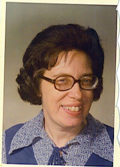 Lois at Brigham Young University in 1975